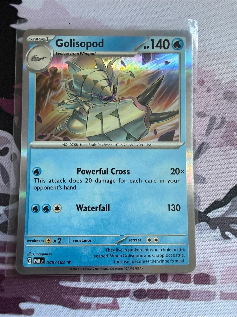 🌊 Wimpod & Golisopod Pokémon Evolution Reverse Holo Card Lot | 4 Cards ✨5/$25✨